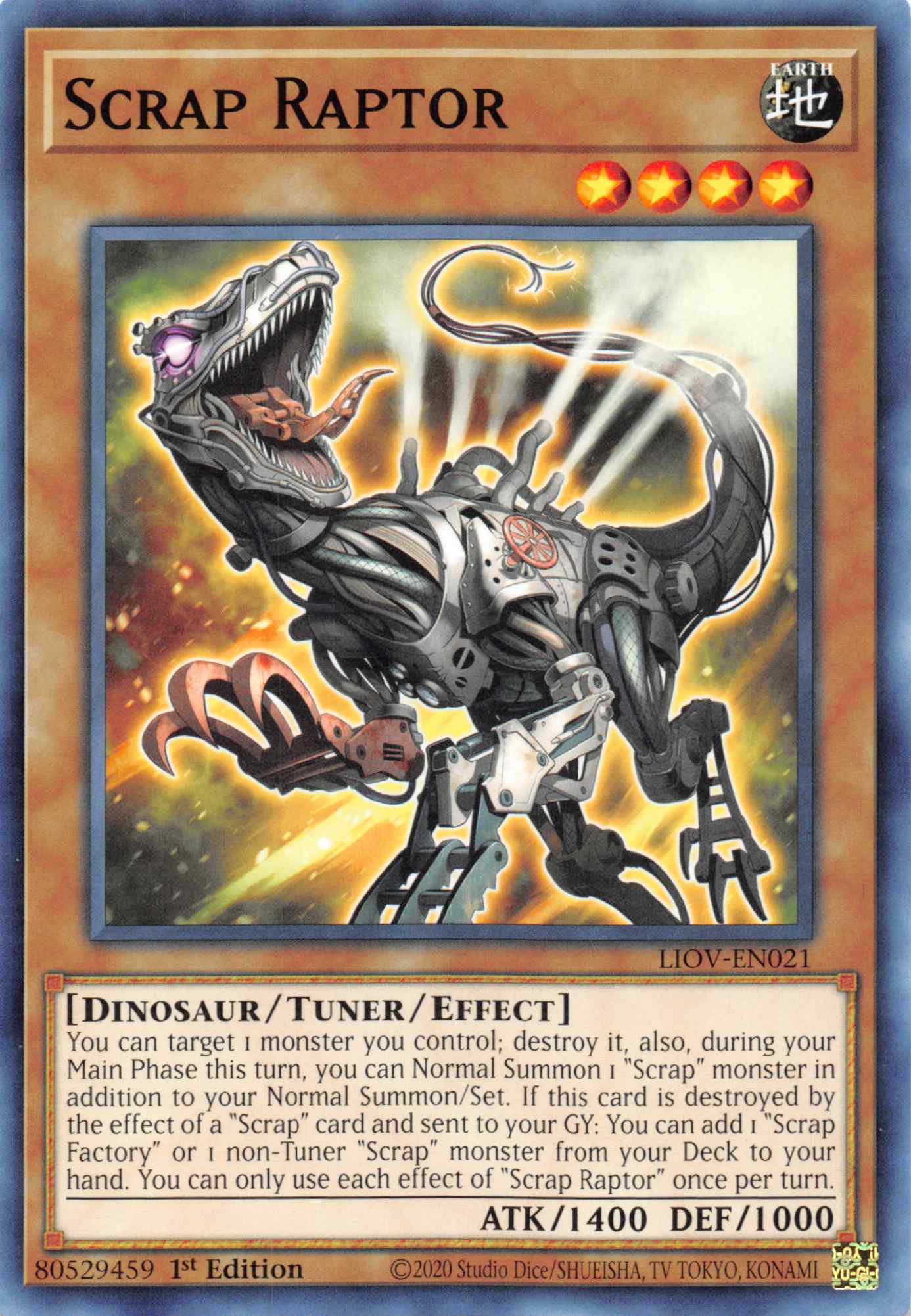 Scrap Raptor [LIOV-EN021] Common | Odin's Place