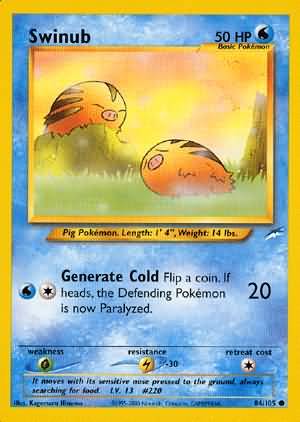 Swinub (84/105) [Neo Destiny Unlimited] | Odin's Place