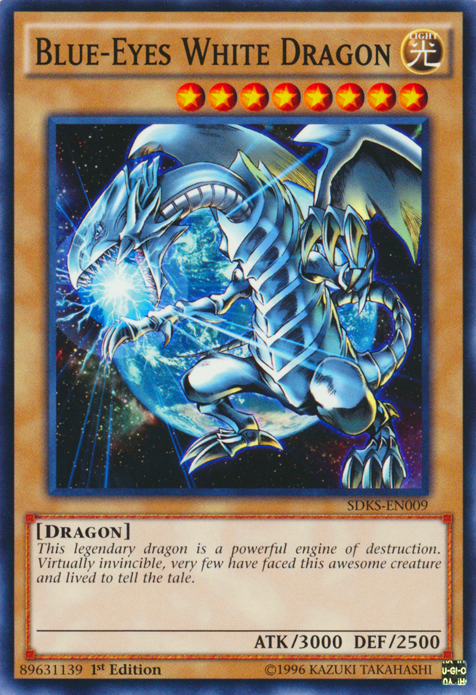 Blue-Eyes White Dragon [SDKS-EN009] Common | Odin's Place