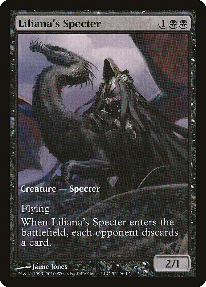 Liliana's Specter (52) (Extended Art) [Magic 2011 Promos] | Odin's Place