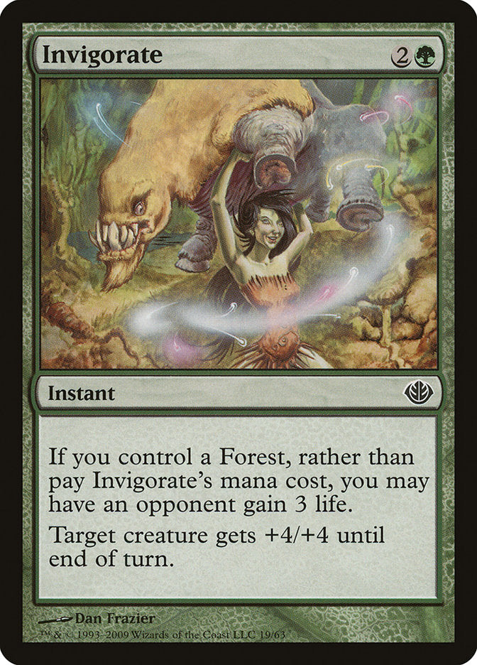Invigorate (19) [Duel Decks: Garruk vs. Liliana] | Odin's Place