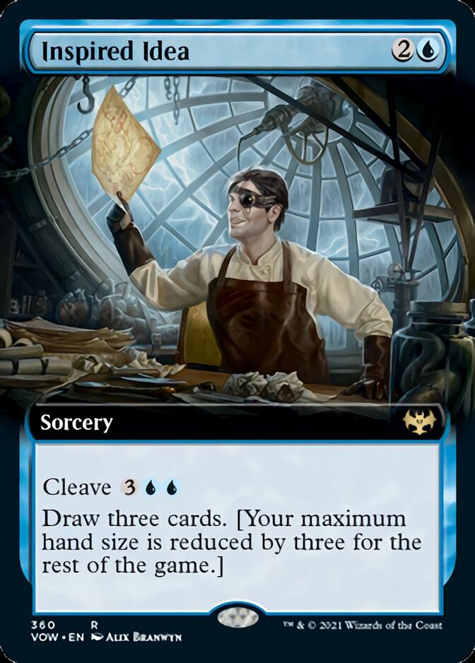 Inspired Idea (Extended Art) [Innistrad: Crimson Vow] | Odin's Place