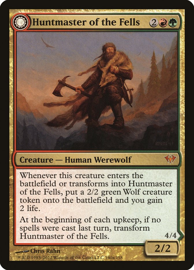 Huntmaster of the Fells // Ravager of the Fells [Dark Ascension] | Odin's Place