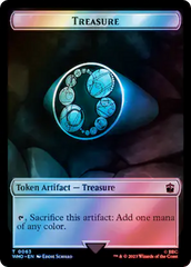 Dalek // Treasure (0063) Double-Sided Token (Surge Foil) [Doctor Who Tokens] | Odin's Place