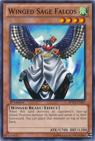 Winged Sage Falcos [BPW2-EN007] Common | Odin's Place