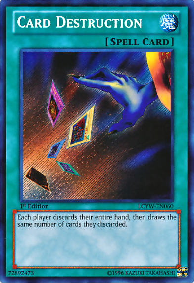 Card Destruction [LCYW-EN060] Secret Rare | Odin's Place