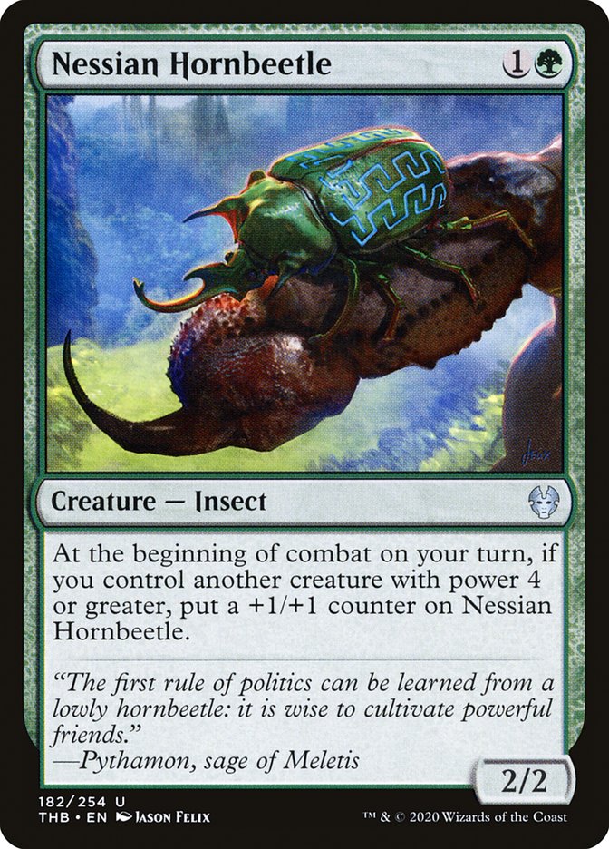 Nessian Hornbeetle [Theros Beyond Death] | Odin's Place