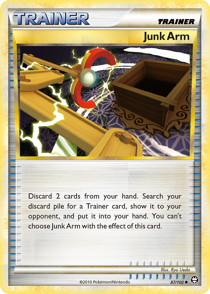 Junk Arm (87/102) [HeartGold & SoulSilver: Triumphant] | Odin's Place