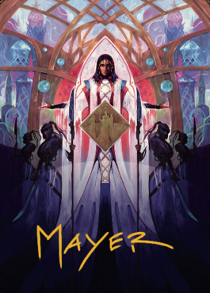 Kayla's Command Art Card (Gold-Stamped Signature) [The Brothers' War Art Series] | Odin's Place