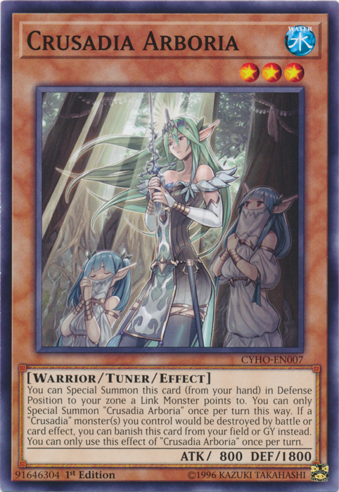 Crusadia Arboria [CYHO-EN007] Common | Odin's Place