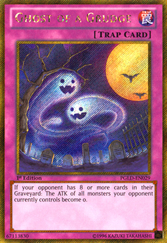 Ghost of a Grudge [PGLD-EN029] Gold Secret Rare | Odin's Place