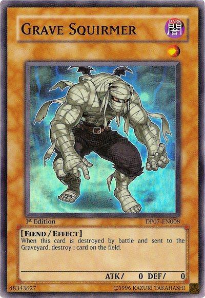 Grave Squirmer [DP07-EN008] Super Rare | Odin's Place
