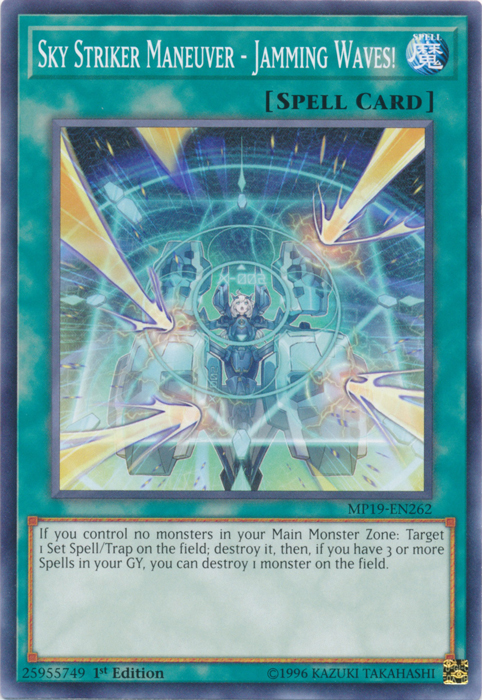 Sky Striker Maneuver - Jamming Waves! [MP19-EN262] Common | Odin's Place