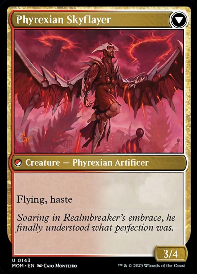 Harried Artisan // Phyrexian Skyflayer [March of the Machine] | Odin's Place