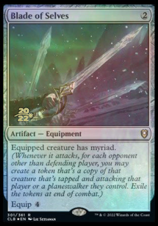 Blade of Selves [Commander Legends: Battle for Baldur's Gate Prerelease Promos] | Odin's Place