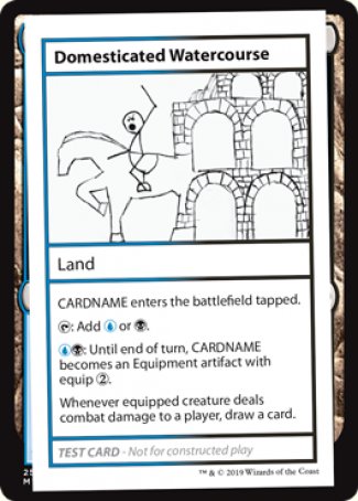 Domesticated Watercourse (2021 Edition) [Mystery Booster Playtest Cards] | Odin's Place