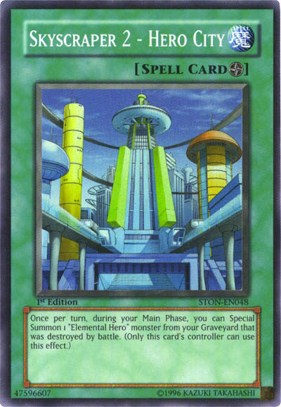 Skyscraper 2 - Hero City [STON-EN048] Super Rare | Odin's Place