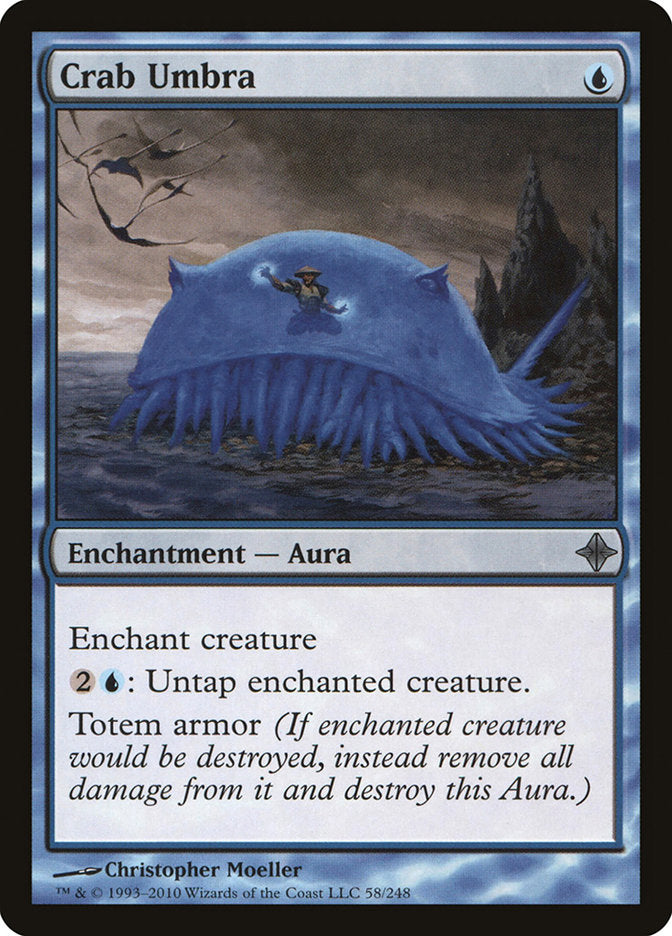 Crab Umbra (58) [Rise of the Eldrazi] | Odin's Place