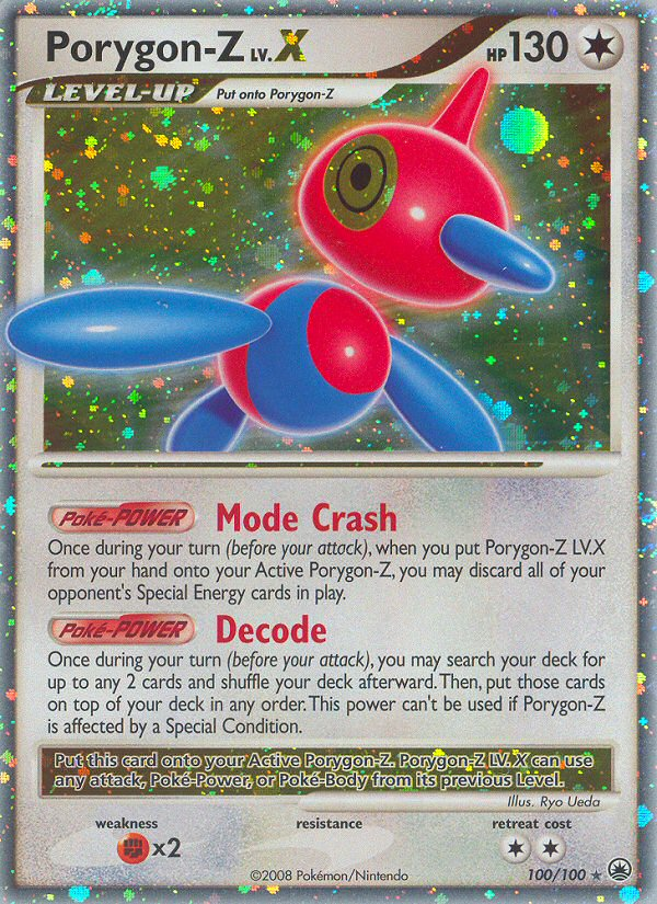 Porygon-Z LV.X (100/100) [Diamond & Pearl: Majestic Dawn] | Odin's Place