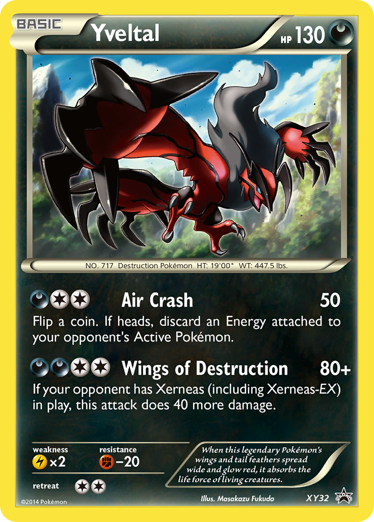 Yveltal (XY32) [XY: Black Star Promos] | Odin's Place