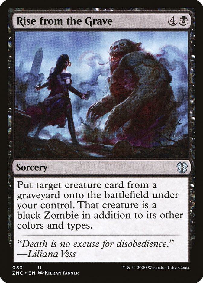 Rise from the Grave [Zendikar Rising Commander] | Odin's Place