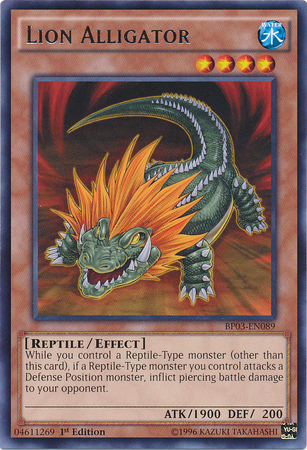 Lion Alligator [BP03-EN089] Rare | Odin's Place