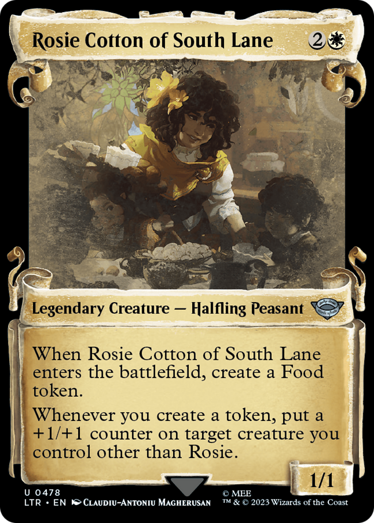 Rosie Cotton of South Lane [The Lord of the Rings: Tales of Middle-Earth Showcase Scrolls] | Odin's Place