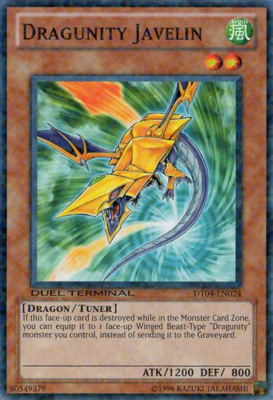 Dragunity Javelin [DT04-EN024] Common | Odin's Place