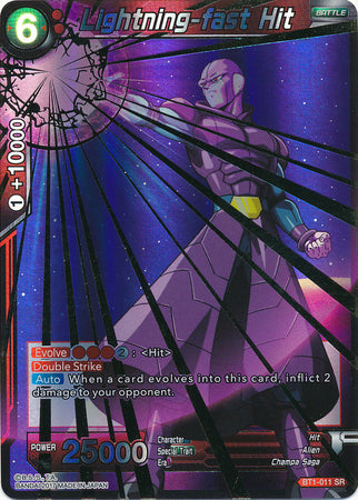 Lightning-fast Hit (BT1-011) [Galactic Battle] | Odin's Place