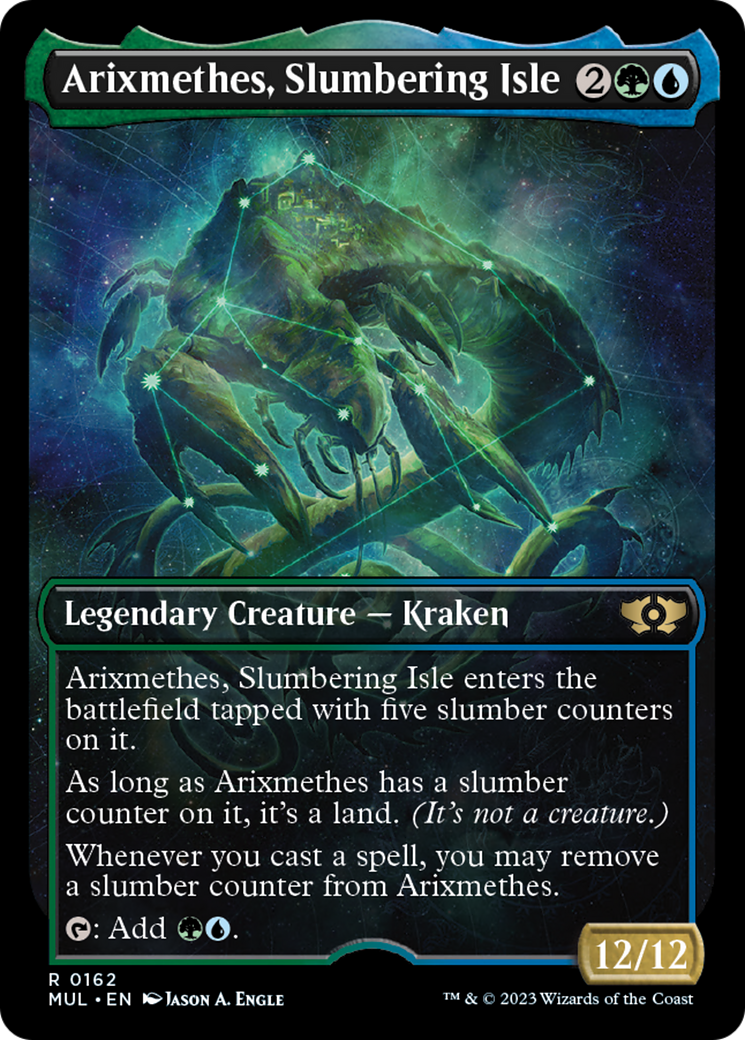 Arixmethes, Slumbering Isle (Halo Foil) [Multiverse Legends] | Odin's Place
