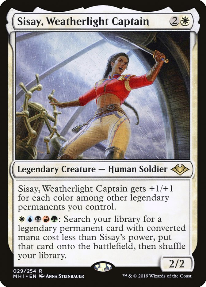 Sisay, Weatherlight Captain (29) [Modern Horizons] | Odin's Place