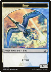 Bird // Thopter Double-Sided Token [Ravnica Allegiance Guild Kit Tokens] | Odin's Place