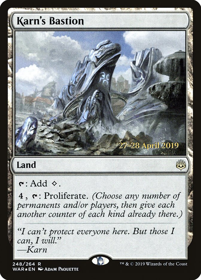 Karn's Bastion (248) [War of the Spark Prerelease Promos] | Odin's Place