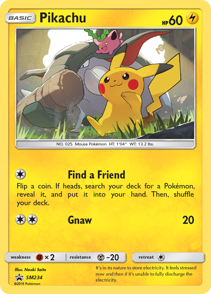 Pikachu (SM234) [Sun & Moon: Black Star Promos] | Odin's Place