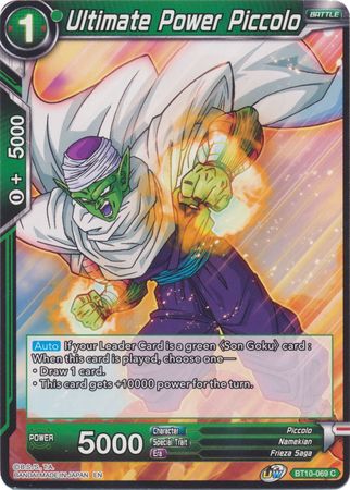 Ultimate Power Piccolo (BT10-069) [Rise of the Unison Warrior] | Odin's Place