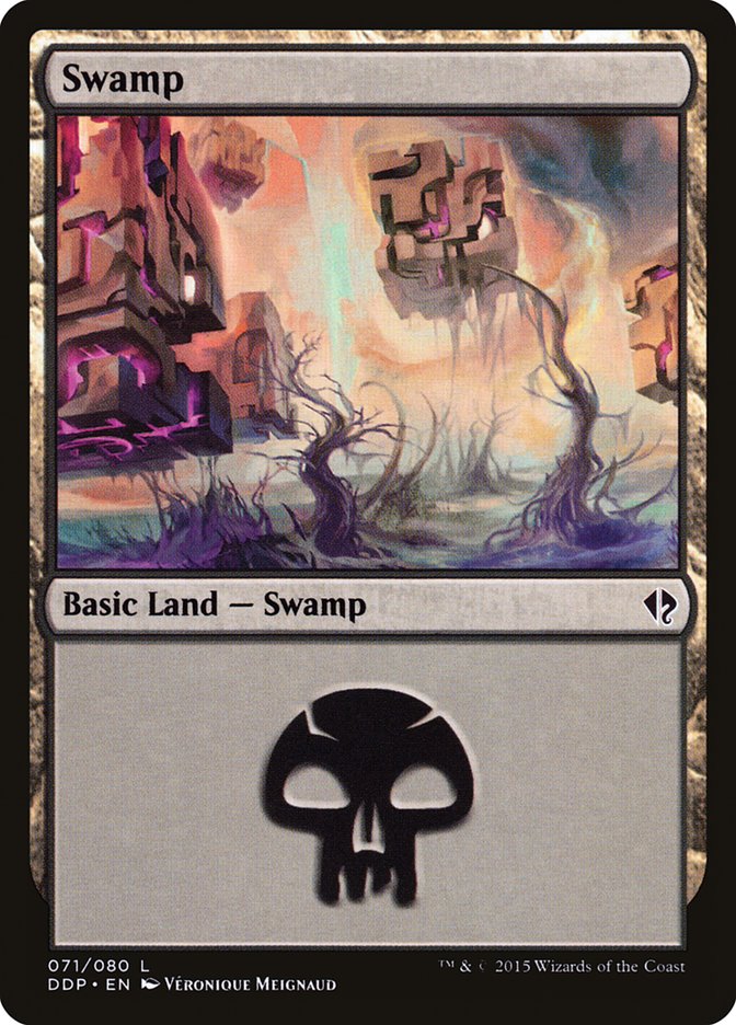 Swamp (71) [Duel Decks: Zendikar vs. Eldrazi] | Odin's Place