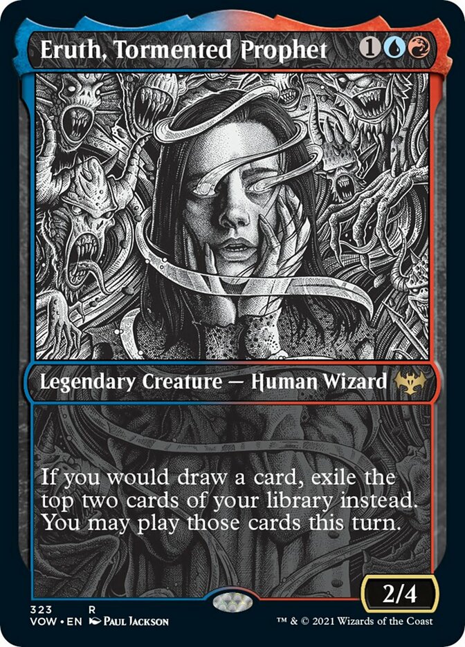 Eruth, Tormented Prophet (Showcase Eternal Night) [Innistrad: Crimson Vow] | Odin's Place