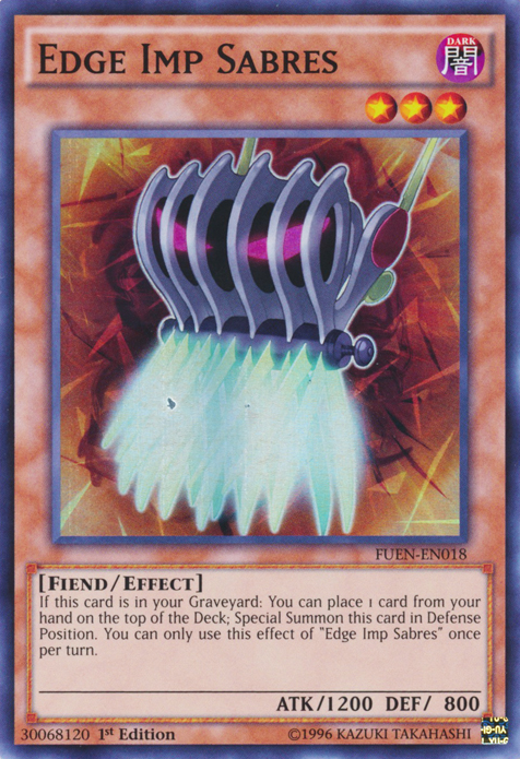 Edge Imp Sabres [FUEN-EN018] Super Rare | Odin's Place