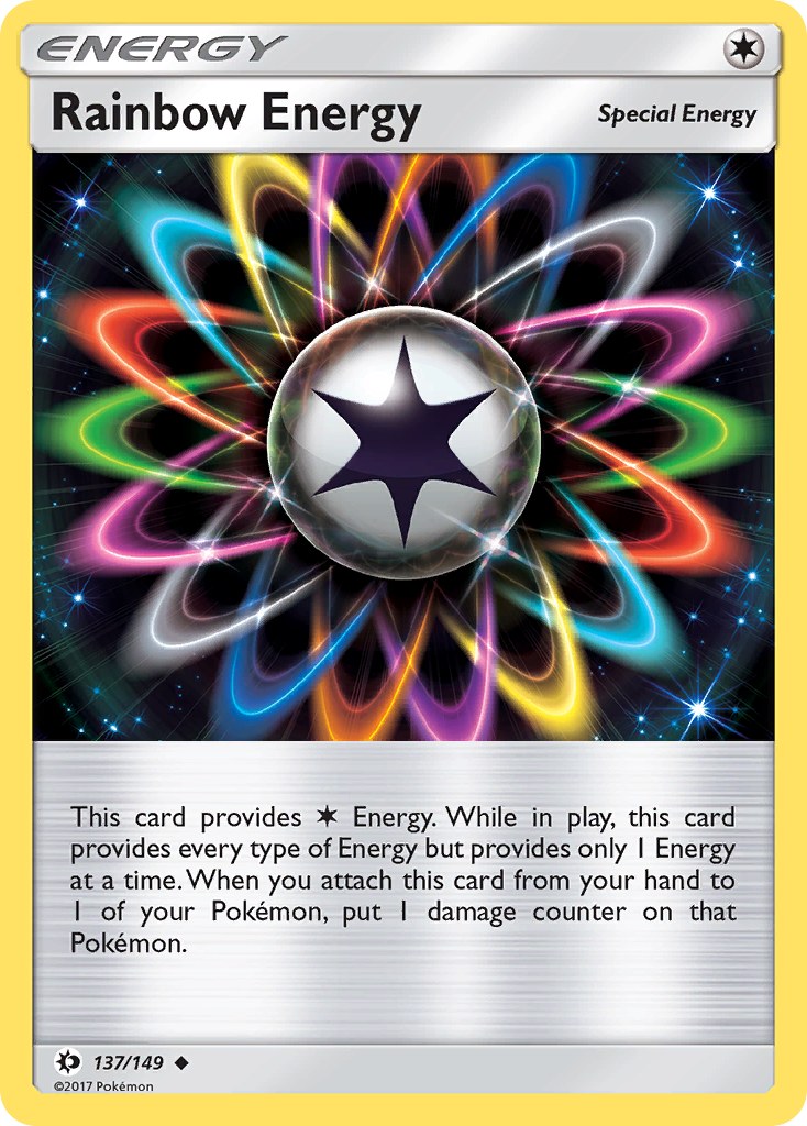 Rainbow Energy (137/149) [Sun & Moon: Base Set] | Odin's Place