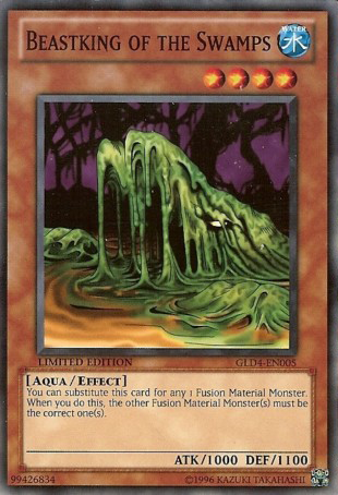 Beastking of the Swamps [GLD4-EN005] Common | Odin's Place