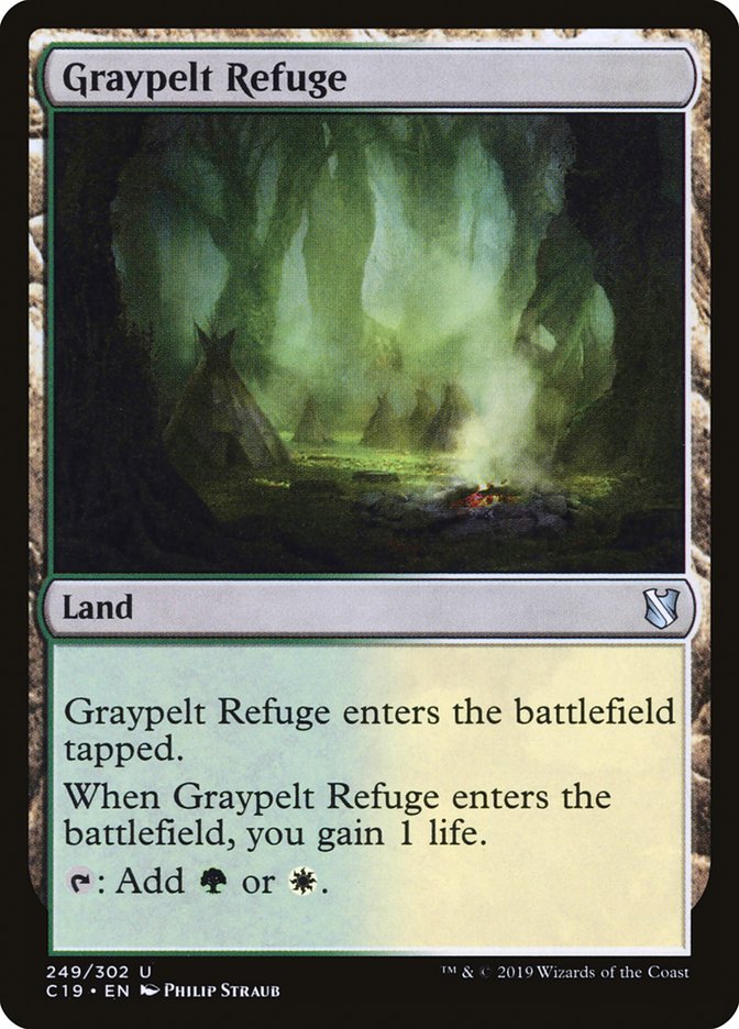 Graypelt Refuge [Commander 2019] | Odin's Place
