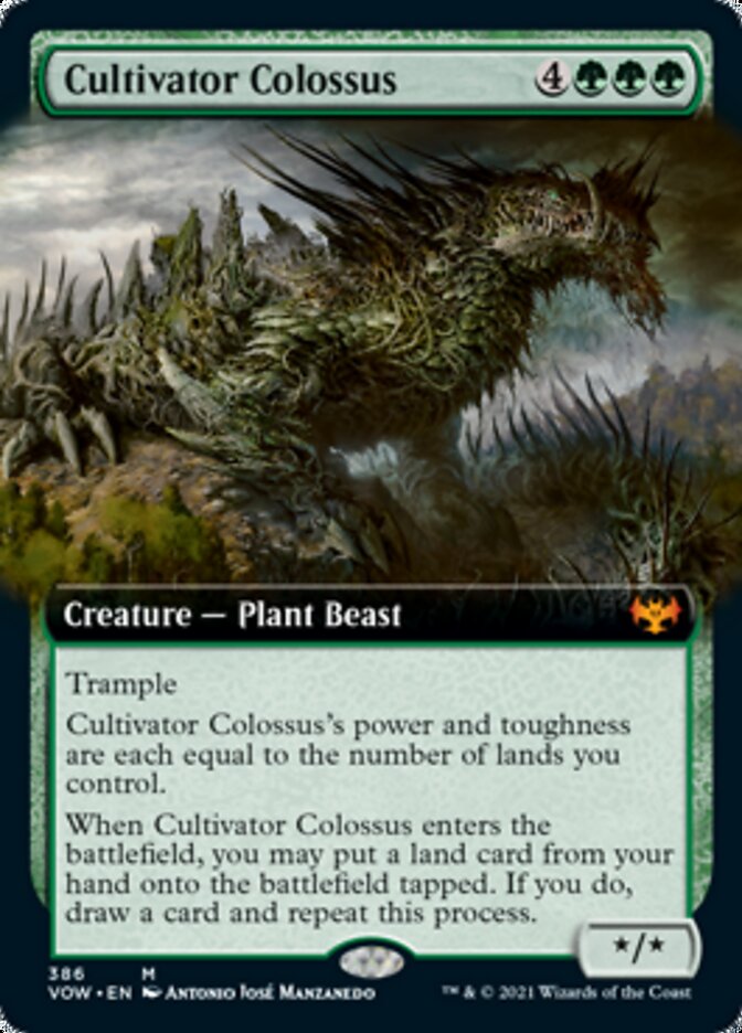 Cultivator Colossus (Extended Art) [Innistrad: Crimson Vow] | Odin's Place