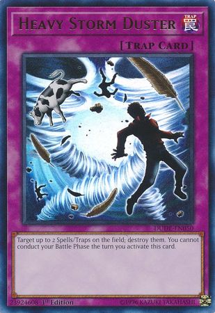 Heavy Storm Duster [DUDE-EN050] Ultra Rare | Odin's Place