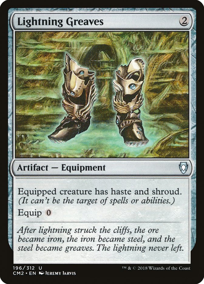 Lightning Greaves (196) [Commander Anthology Volume II] | Odin's Place