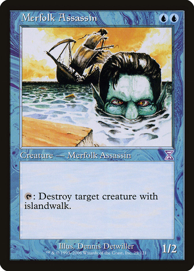 Merfolk Assassin (25) [Time Spiral Timeshifted] | Odin's Place