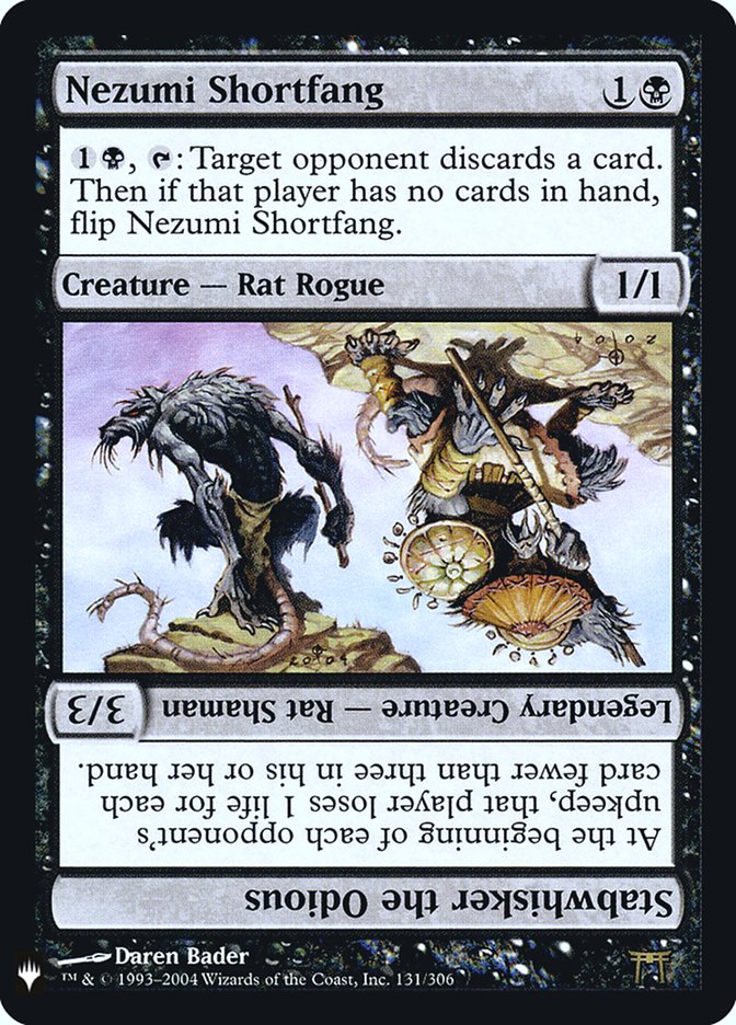 Nezumi Shortfang // Stabwhisker the Odious [Mystery Booster] | Odin's Place