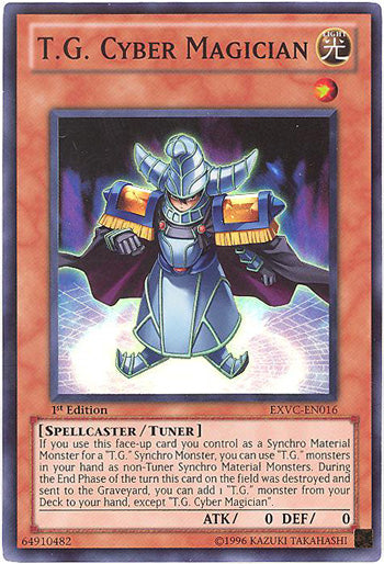 T.G. Cyber Magician [EXVC-EN016] Super Rare | Odin's Place