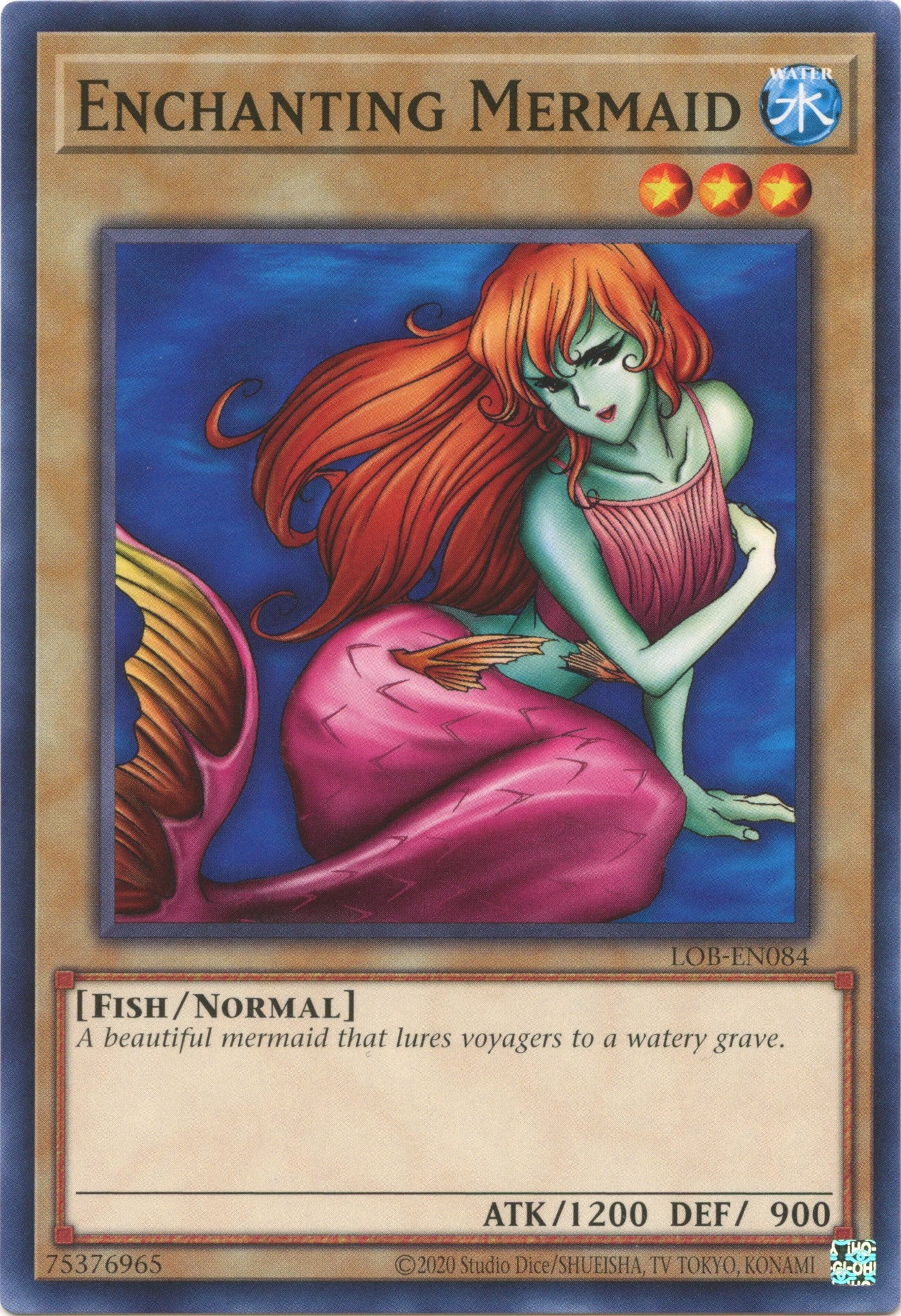 Enchanting Mermaid (25th Anniversary) [LOB-EN084] Common | Odin's Place