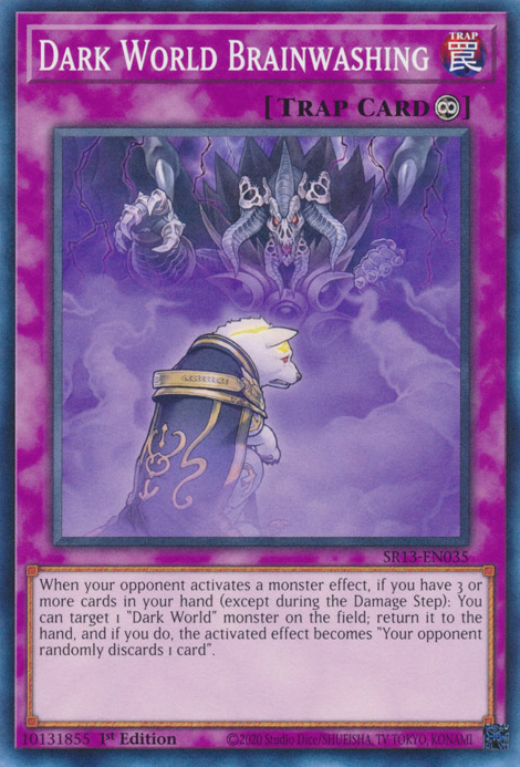 Dark World Brainwashing [SR13-EN035] Common | Odin's Place