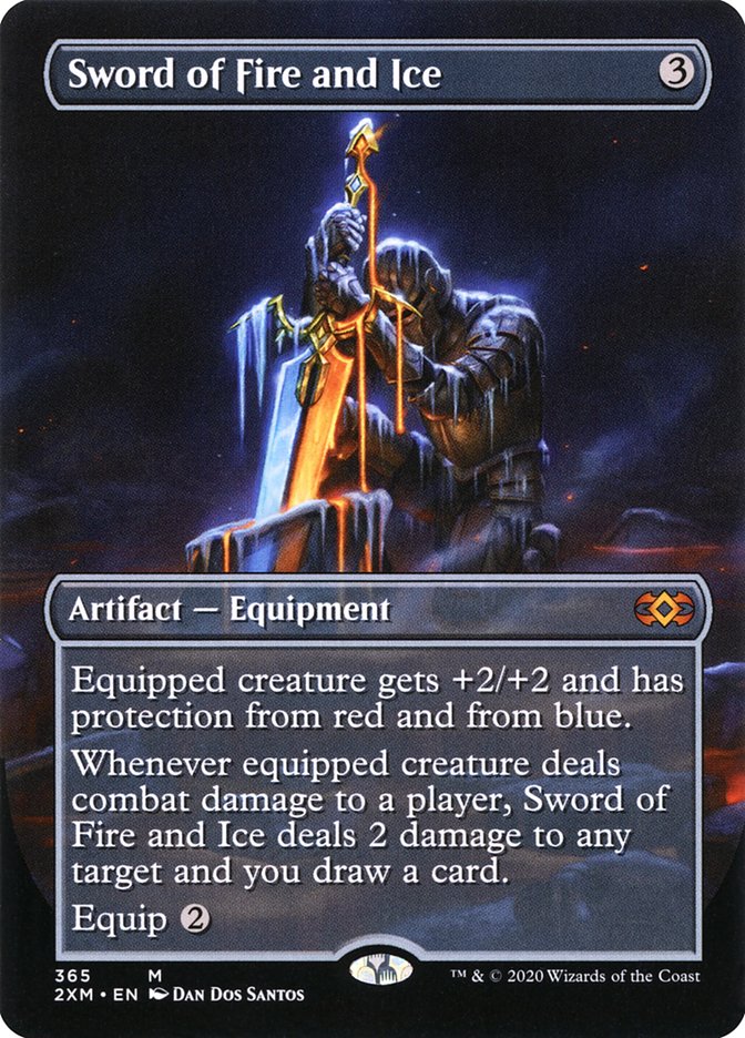 Sword of Fire and Ice (Toppers) [Double Masters] | Odin's Place